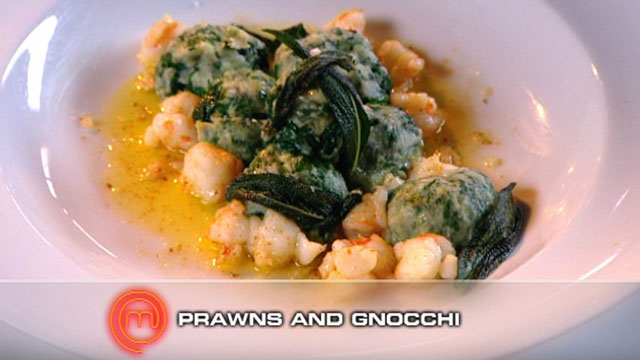 Prawns and Gnocchi