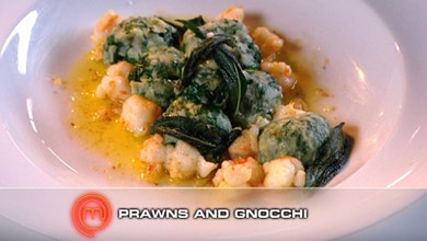 Prawns and Gnocchi