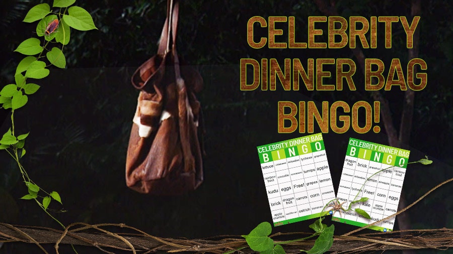 Play Celebrity Dinner Bag Bingo