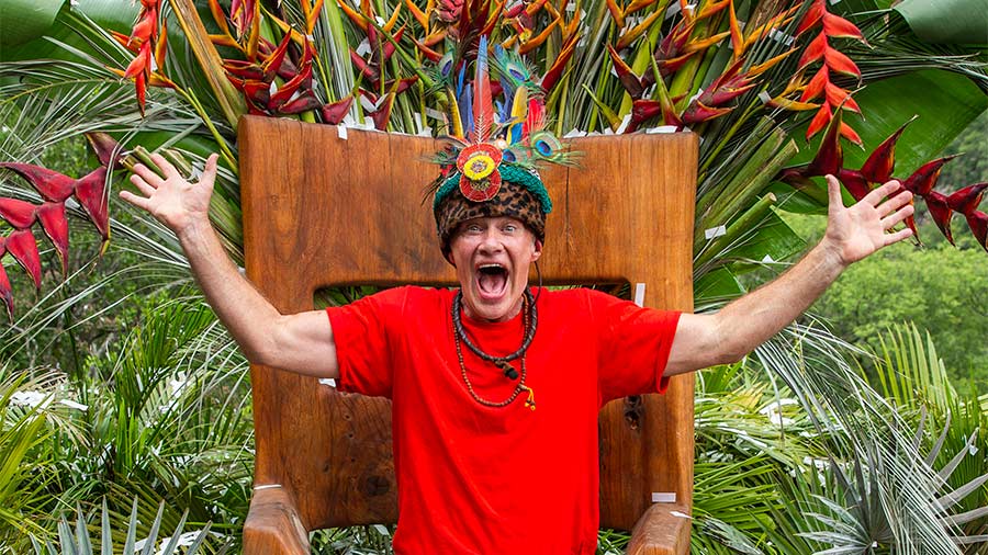 Richard Reid Is Crowned King Of The Jungle Network Ten