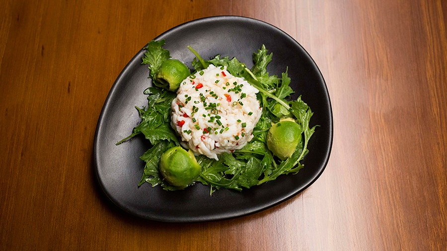 Nigella's Three-Course Dinner: Crab and Avocado Salad