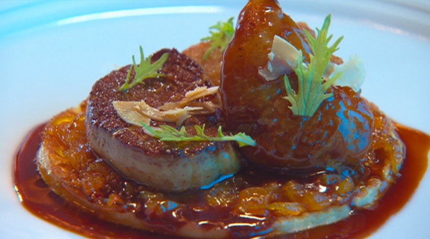 Seared Foie Gras With Caramelized Figs