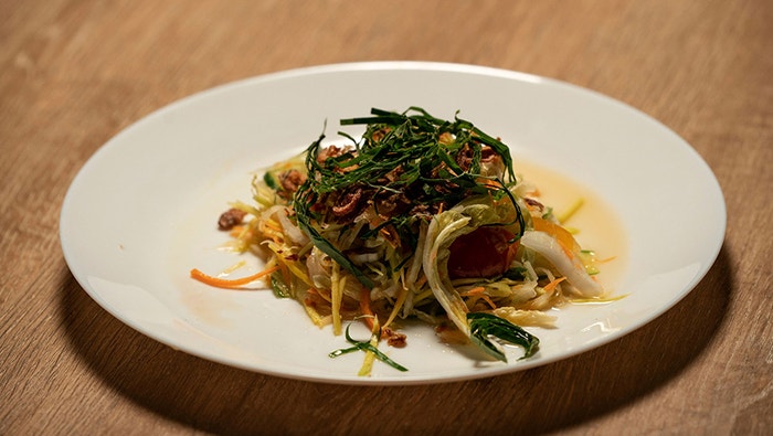Green Mango and Papaya Salad