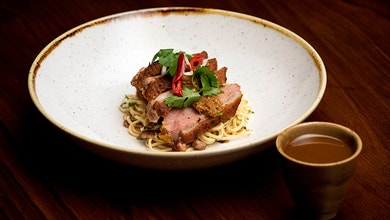 Duck Noodles with Broth