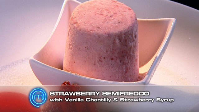 Strawberry Bavarois