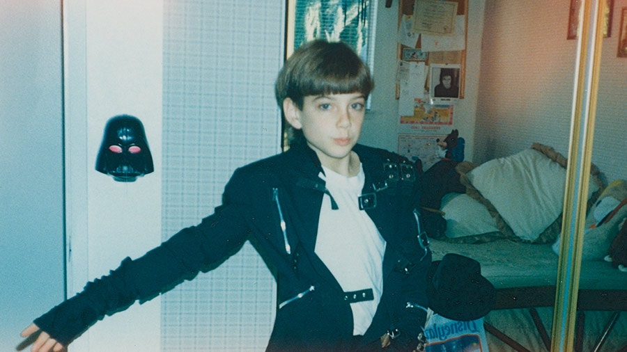 A young James Safechuck