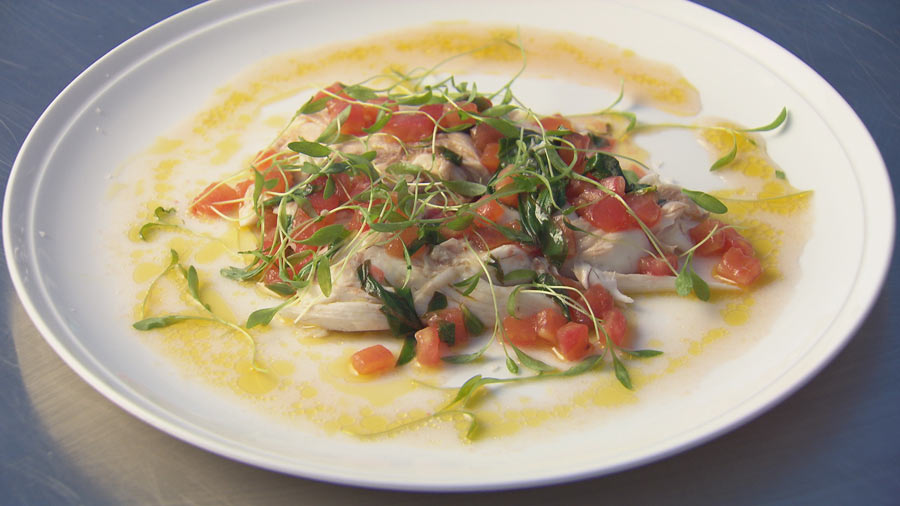 Salt Baked Snapper With Sauce Vierge - Network Ten