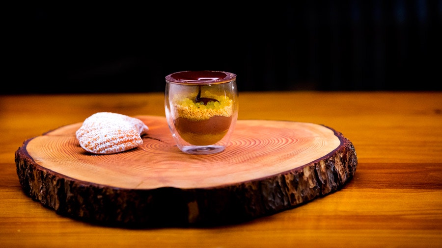 Bistro Vue’s Warm Chocolate Orange Mousse