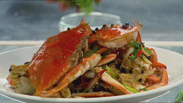 Wok Fried Black Pepper Crab
