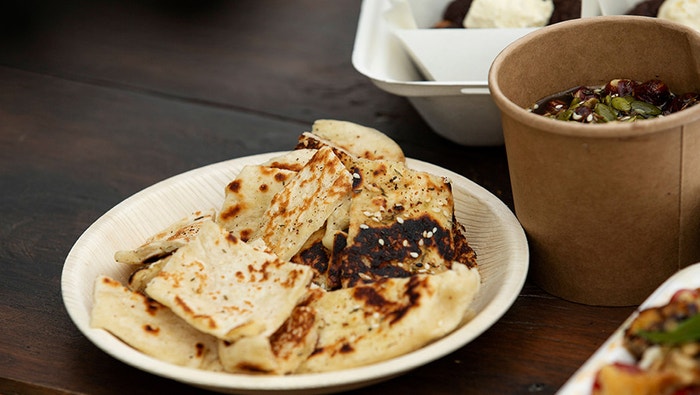 Hummus and Flatbread