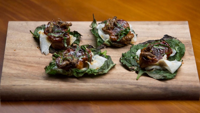 BBQ Smoked Goat and Tamarind Glaze