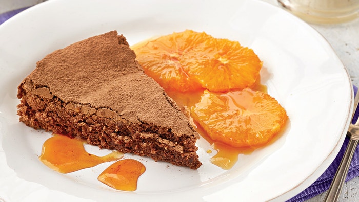 Choc, Orange & Cardamom Cake