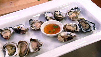 Natural Oysters with Thai Dressing