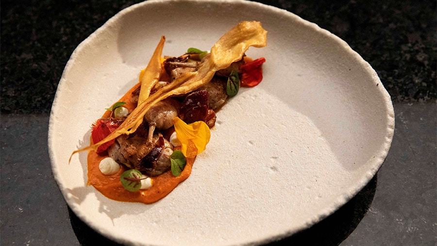 Quail With Jamon