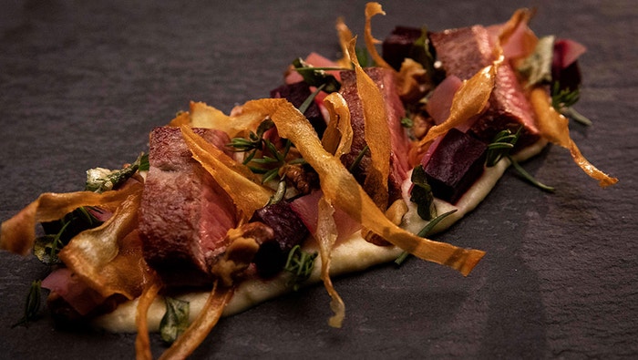 Lamb with Parsnips and Beetroot