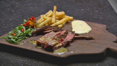 Steak Frites with Maitre d’ Butter