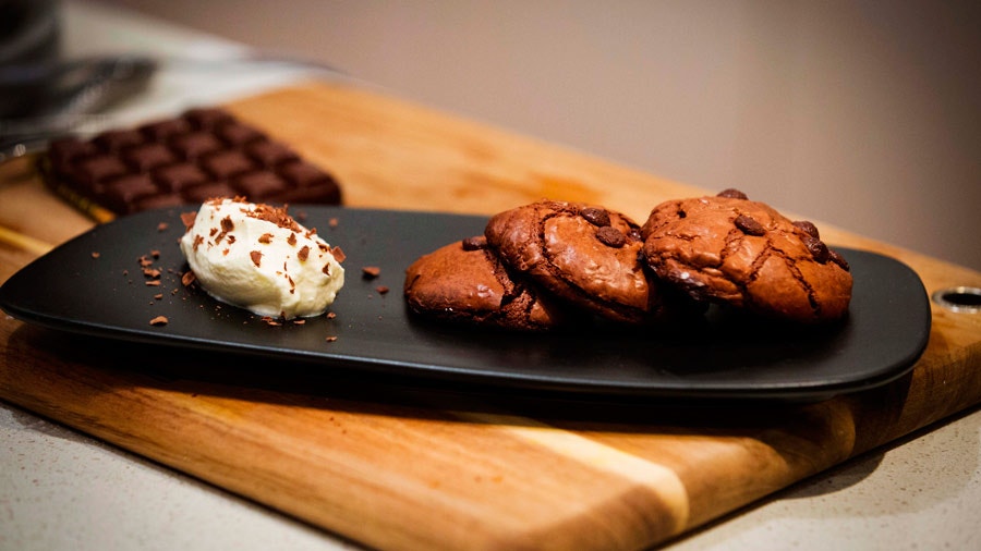 Dark Chocolate Brookies