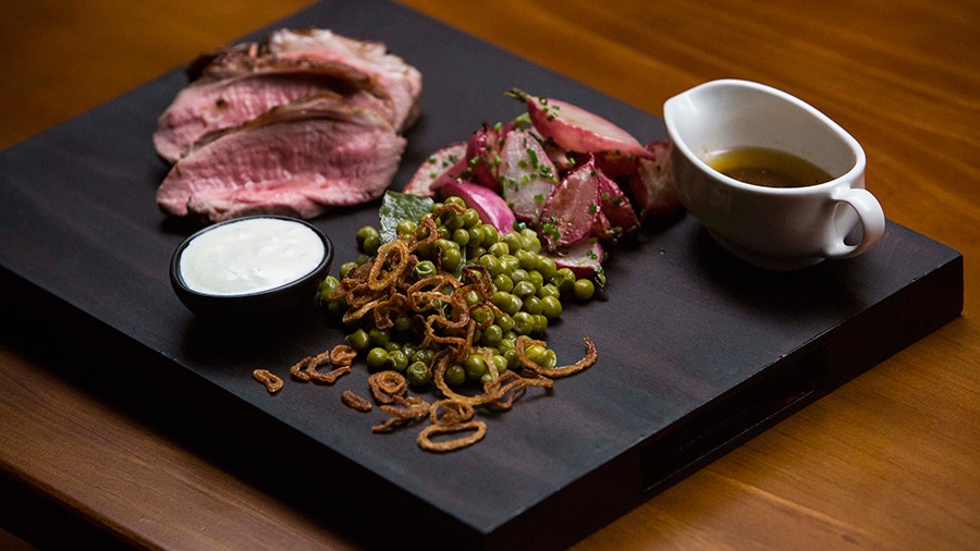 Nigella's Three-Course Dinner: Lamb Leg with Sides
