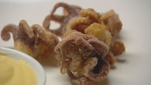 fried octopus