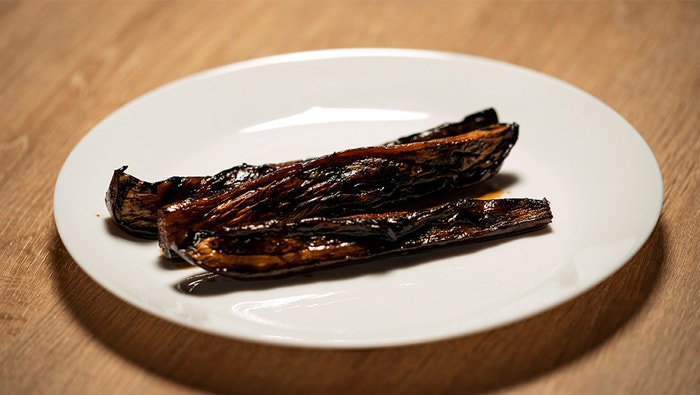 Charred Eggplant with Tamarind Glaze