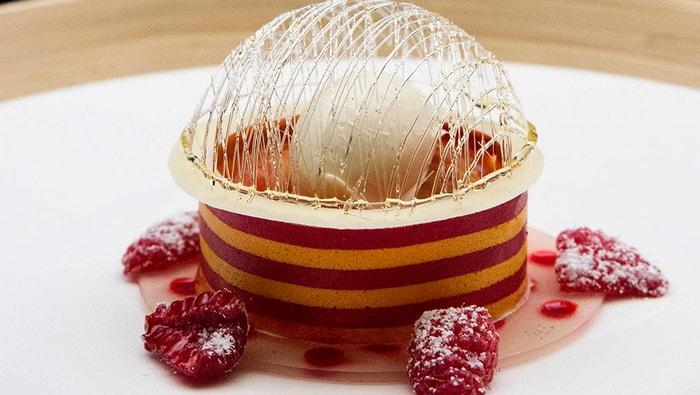 Peach Melba by Darren Purchese