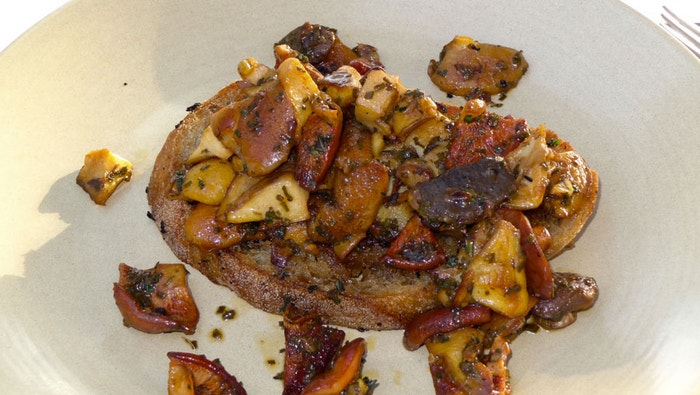 Garlic Mushrooms