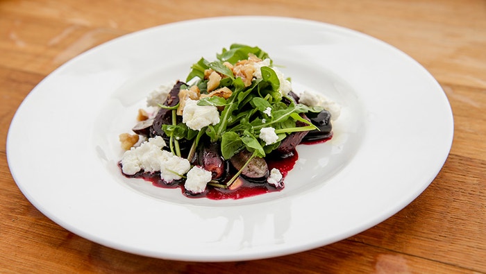 Grape Salad with Red Wine Vinaigrette