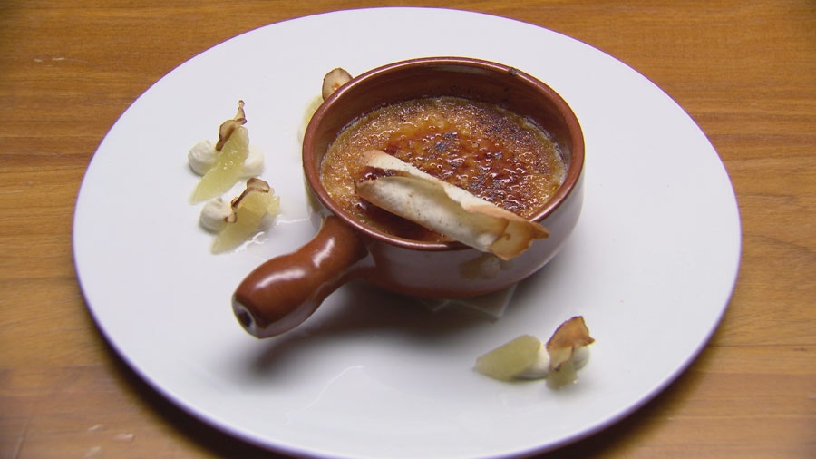 Jerusalem Artichoke Crème Brulee