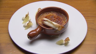 Jerusalem Artichoke Crème Brulee