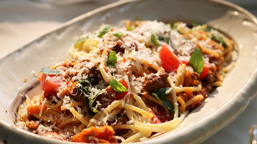 8 Minute Spaghetti Bolognese Network Ten 8 Minute Spaghetti Bolognese Network Ten