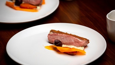 Duck with Date Jus