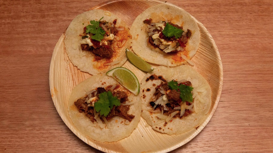 Pulled Lamb Tacos