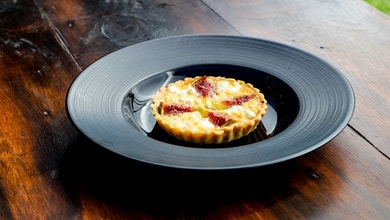 Goats Cheese and Fig Tart