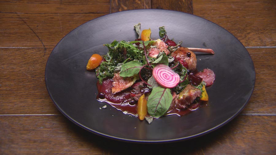 Venison, Black fig & Heirloom Beetroot
