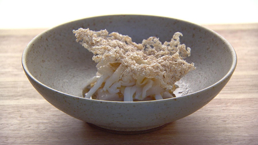 Peter Gilmore's Smoked Pig Jowl