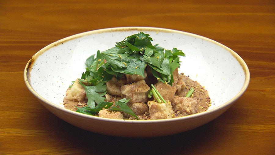 Middle Eastern Crispy Eggplant