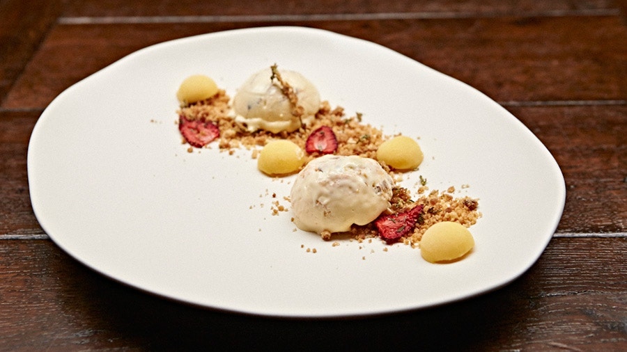 Burnt Apricot Parfait