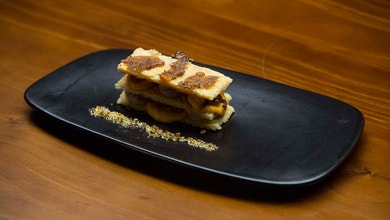 Pumpkin and Chestnut Mille-Feuille