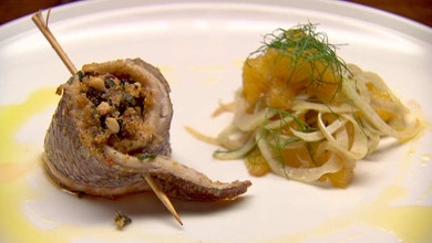 Sicilian Snapper Involtino