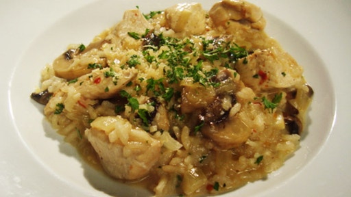 Chicken and Mushroom Risotto
