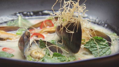 Mussel and Coconut Broth