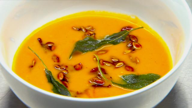 Pumpkin Soup with a Twist
