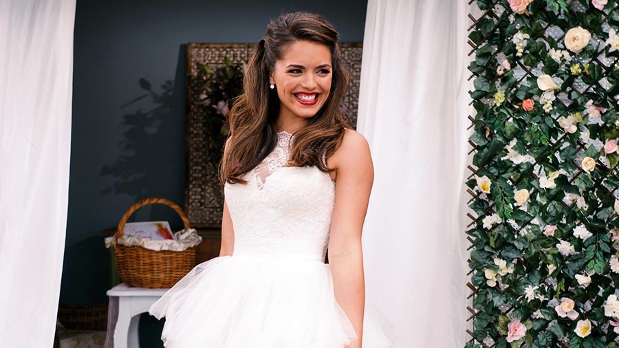 Olympia Valance on Paige and Mark's wedding