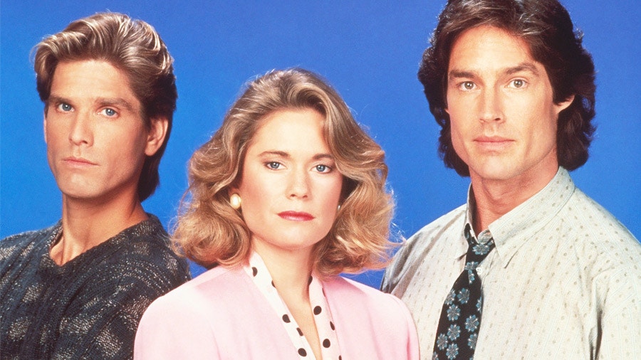 Thorne, Caroline and Ridge circa 1989