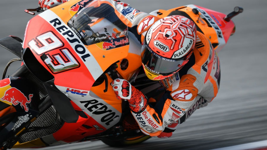 Marc Marquez of Team Repsol Honda Team