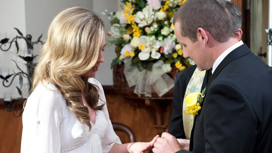 Sonya and Toadie vows