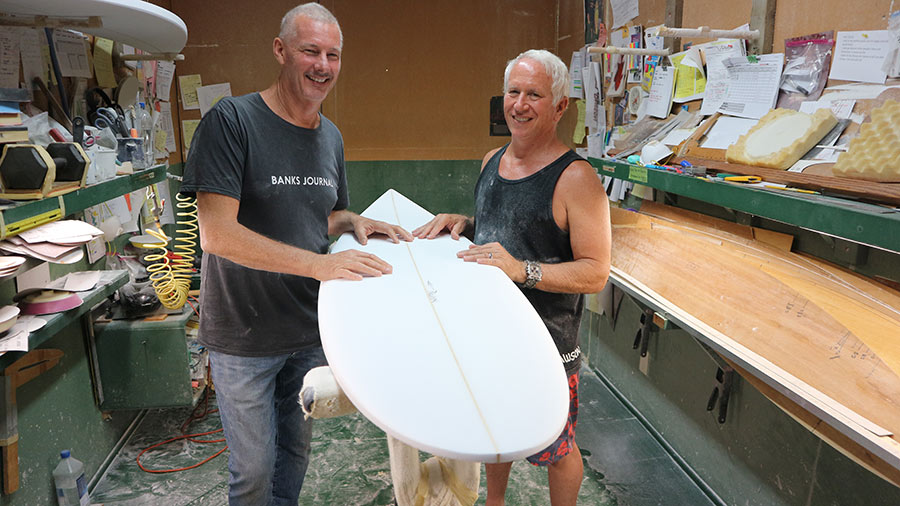 Barry Meets Surfboard Shaper Pat Rawson