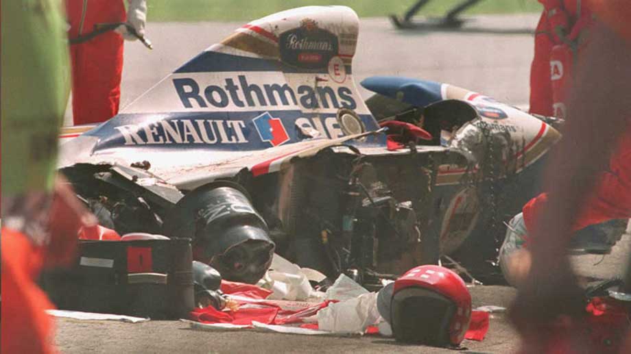 Ayrton Senna 1994 Williams Racing Race Used Gloves