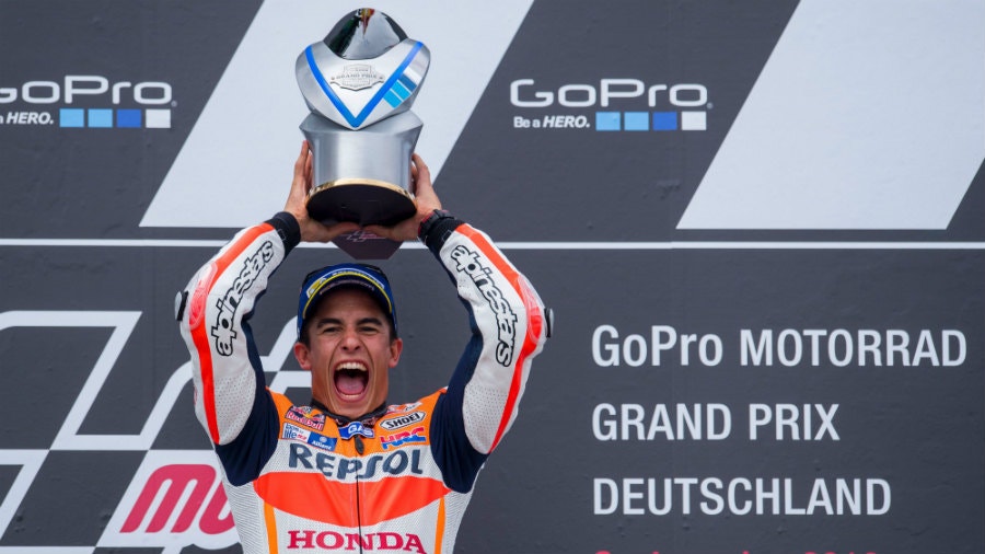 Marquez extends Championship lead in Germany