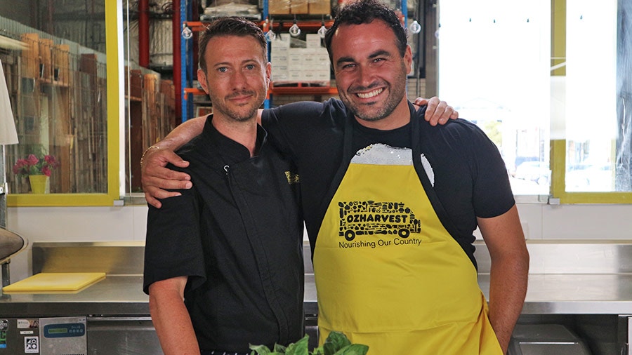 Miguel Teams up with OzHarvest